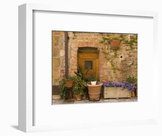 Montefollonico, Val D'Orcia, Siena Province, Tuscany, Italy-Sergio Pitamitz-Framed Photographic Print