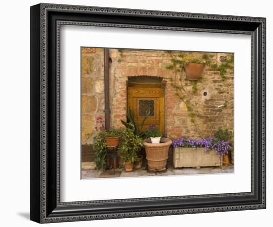 Montefollonico, Val D'Orcia, Siena Province, Tuscany, Italy-Sergio Pitamitz-Framed Photographic Print