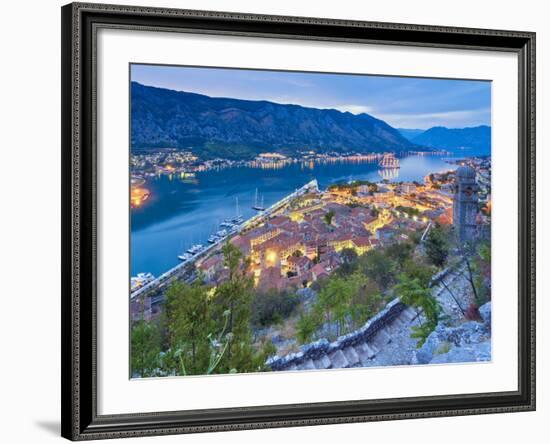 Montenegro, Bay of Kotor, Kotor-Alan Copson-Framed Photographic Print