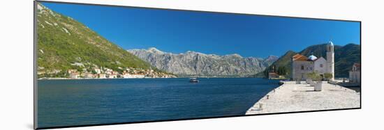 Montenegro, Bay of Kotor, Perast, Our Lady of the Rocks Island, Church of Our Lady of the Rocks-Alan Copson-Mounted Photographic Print