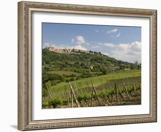 Montepulciano, Val D'Orcia, Siena Province, Tuscany, Italy, Europe-Pitamitz Sergio-Framed Photographic Print