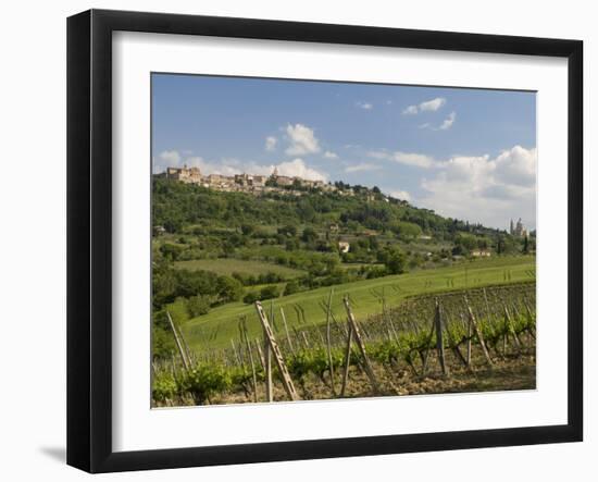 Montepulciano, Val D'Orcia, Siena Province, Tuscany, Italy, Europe-Pitamitz Sergio-Framed Photographic Print