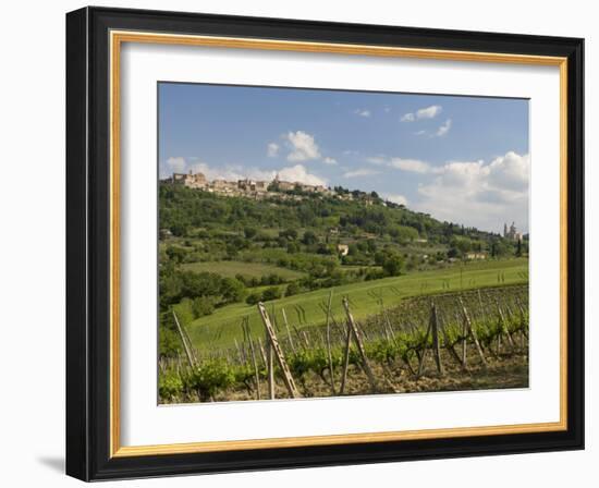 Montepulciano, Val D'Orcia, Siena Province, Tuscany, Italy, Europe-Pitamitz Sergio-Framed Photographic Print