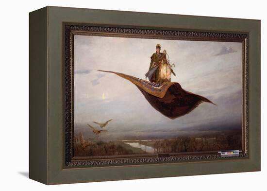Monter Sur Un Tapis Volant (Riding a Flying Carpet) - Peinture De Viktor Mikhaylovich Vasnetsov (18-Victor Mikhailovich Vasnetsov-Framed Premier Image Canvas