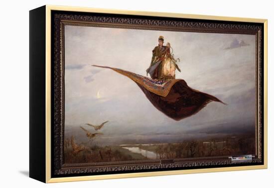 Monter Sur Un Tapis Volant (Riding a Flying Carpet) - Peinture De Viktor Mikhaylovich Vasnetsov (18-Victor Mikhailovich Vasnetsov-Framed Premier Image Canvas