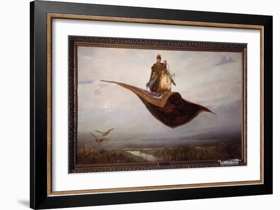 Monter Sur Un Tapis Volant (Riding a Flying Carpet) - Peinture De Viktor Mikhaylovich Vasnetsov (18-Victor Mikhailovich Vasnetsov-Framed Giclee Print