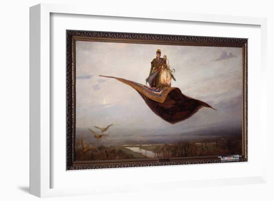 Monter Sur Un Tapis Volant (Riding a Flying Carpet) - Peinture De Viktor Mikhaylovich Vasnetsov (18-Victor Mikhailovich Vasnetsov-Framed Giclee Print