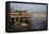 Monterey Docks and Fisherman's Wharf Restaurants-Stuart Black-Framed Premier Image Canvas