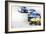 Monterey Racing Watercolor-NaxArt-Framed Art Print