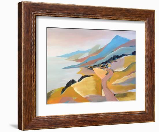 Monterey to the Sea-Pete Oswald-Framed Art Print