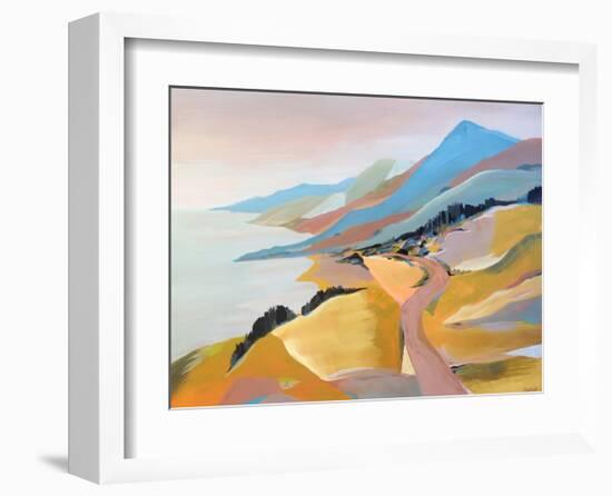 Monterey to the Sea-Pete Oswald-Framed Art Print