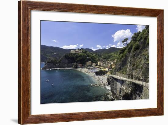 Monterosso Al Mare, Cinque Terre, UNESCO World Heritage Site, Liguria, Italy, Europe-Gavin Hellier-Framed Photographic Print