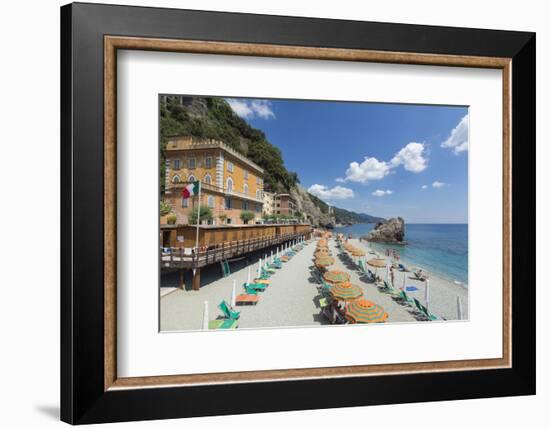 Monterosso Al Mare, Cinque Terre, UNESCO World Heritage Site, Liguria, Italy, Europe-Gavin Hellier-Framed Premium Photographic Print