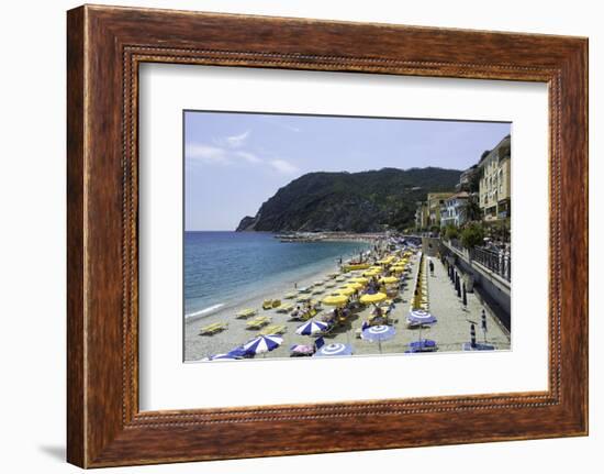 Monterosso Al Mare, Cinque Terre, UNESCO World Heritage Site, Liguria, Italy, Europe-Gavin Hellier-Framed Photographic Print