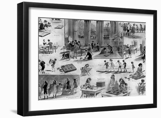 Montessori School-null-Framed Giclee Print