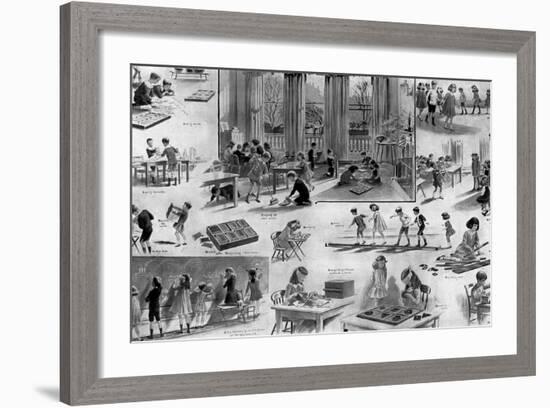 Montessori School-null-Framed Giclee Print