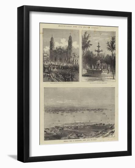 Montevideo and its Water Supply-null-Framed Giclee Print