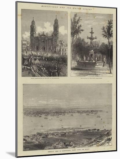 Montevideo and its Water Supply-null-Mounted Giclee Print