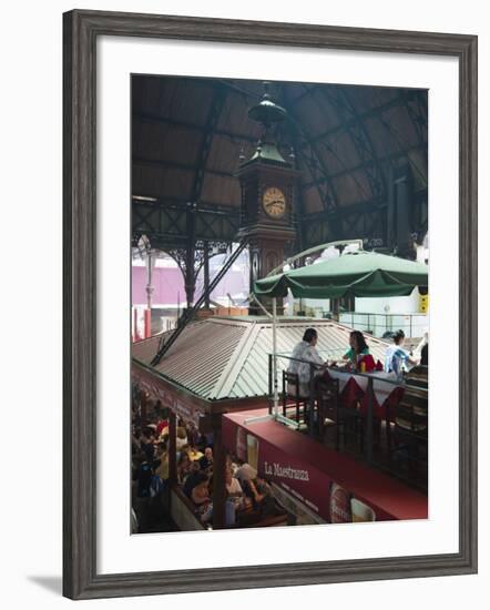 Montevideo, Mercado Del Puerto, Parilladas Grill Restaurants, Nr, Uruguay-Walter Bibikow-Framed Photographic Print