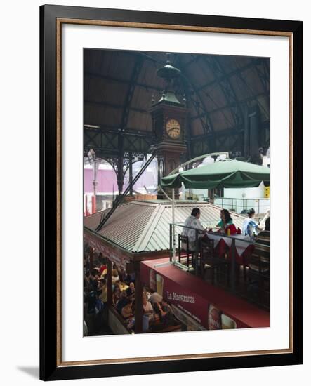 Montevideo, Mercado Del Puerto, Parilladas Grill Restaurants, Nr, Uruguay-Walter Bibikow-Framed Photographic Print