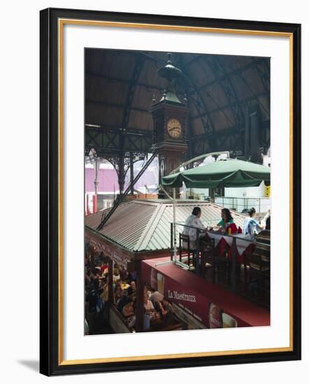 Montevideo, Mercado Del Puerto, Parilladas Grill Restaurants, Nr, Uruguay-Walter Bibikow-Framed Photographic Print