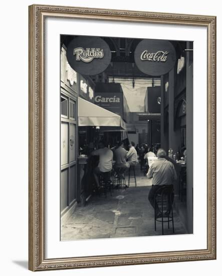 Montevideo, Mercado Del Puerto, Parilladas Grill Restaurants, Nr, Uruguay-Walter Bibikow-Framed Photographic Print