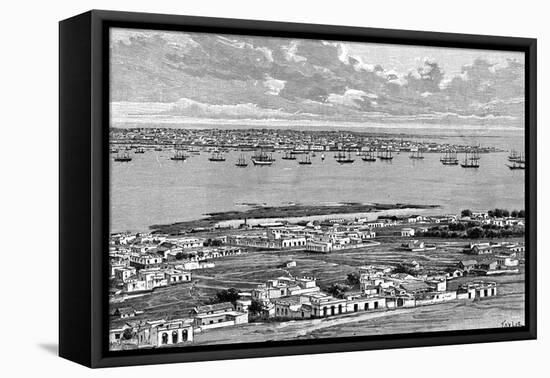 Montevideo, Uruguay, 1895-Taylor-Framed Premier Image Canvas