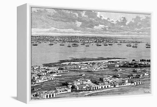 Montevideo, Uruguay, 1895-Taylor-Framed Premier Image Canvas