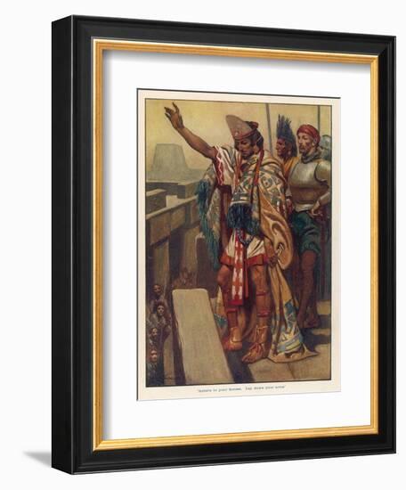 Montezuma's Address-null-Framed Art Print