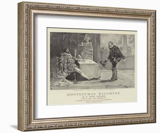 Montezuma's Daughter-John Seymour Lucas-Framed Giclee Print