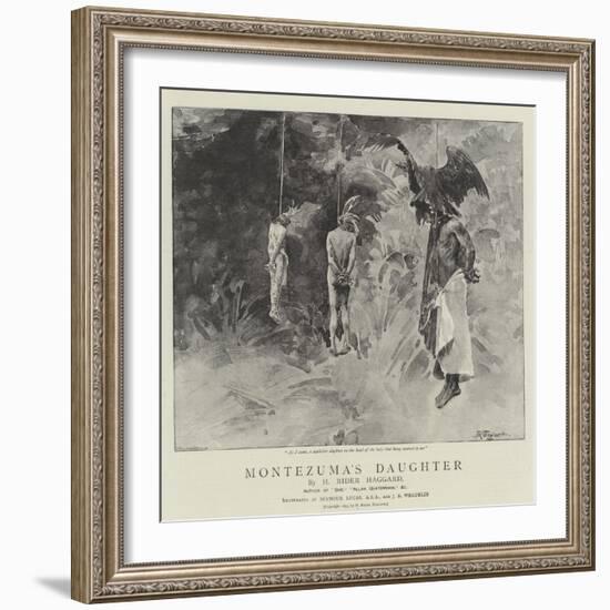 Montezuma's Daughter-John Seymour Lucas-Framed Giclee Print