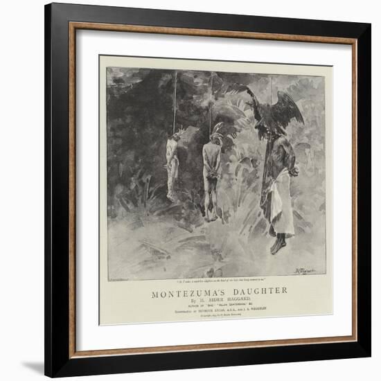 Montezuma's Daughter-John Seymour Lucas-Framed Giclee Print