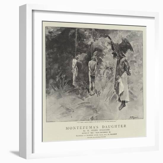 Montezuma's Daughter-John Seymour Lucas-Framed Giclee Print