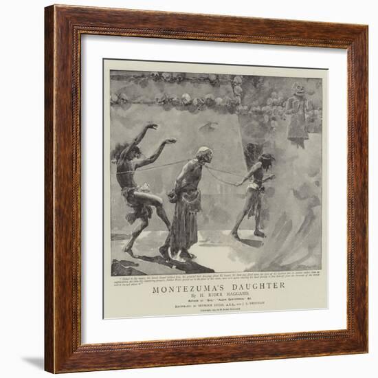 Montezuma's Daughter-John Seymour Lucas-Framed Premium Giclee Print