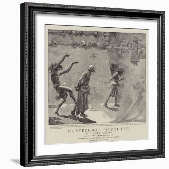 Montezuma's Daughter-John Seymour Lucas-Framed Premium Giclee Print