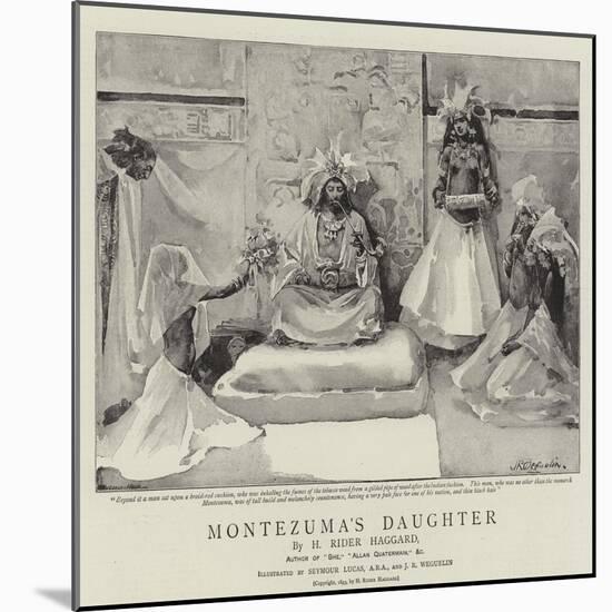 Montezuma's Daughter-John Seymour Lucas-Mounted Giclee Print