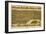 Montgomery, Alabama - Panoramic Map-Lantern Press-Framed Art Print