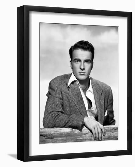 Montgomery Clift, 1949-null-Framed Photographic Print