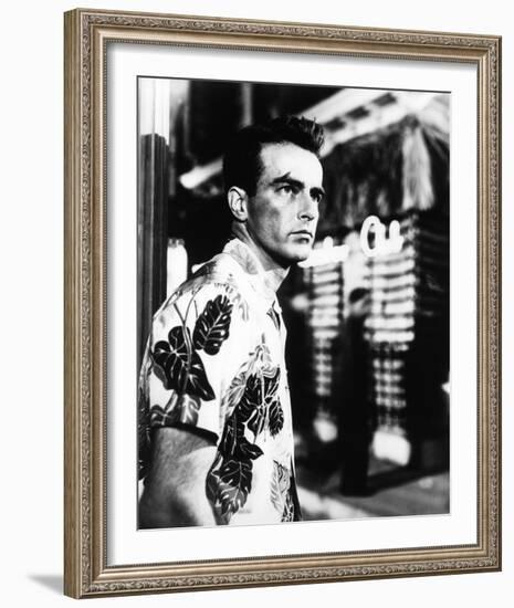 Montgomery Clift, From Here to Eternity (1953)-null-Framed Photo