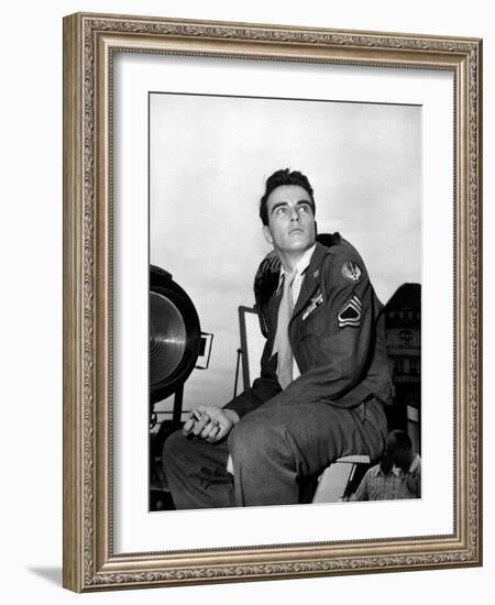 Montgomery Clift - The Big Lift (1950)-null-Framed Photographic Print