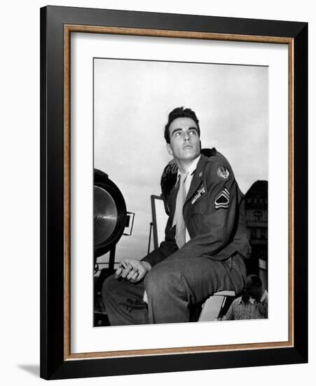 Montgomery Clift - The Big Lift (1950)-null-Framed Photographic Print