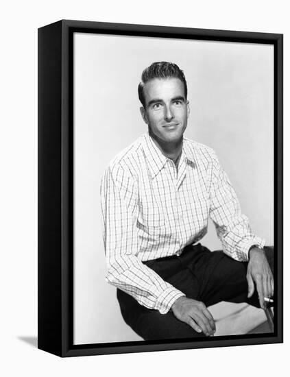 Montgomery Clift-null-Framed Stretched Canvas