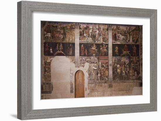 Months of May, April and March, Circa 1470-Francesco del Cossa-Framed Giclee Print
