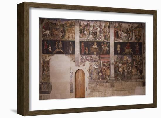 Months of May, April and March, Circa 1470-Francesco del Cossa-Framed Giclee Print