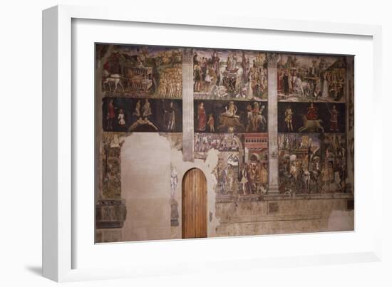 Months of May, April and March, Circa 1470-Francesco del Cossa-Framed Giclee Print