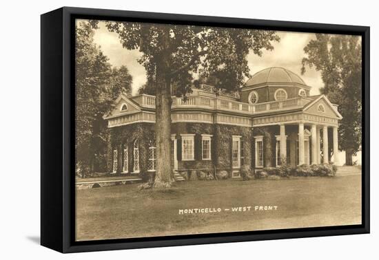 Monticello, Charlottesville, Virginia-null-Framed Stretched Canvas