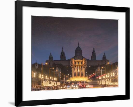 Montjuic, Barcelona, Catalonia, Spain, Europe-Angelo Cavalli-Framed Photographic Print