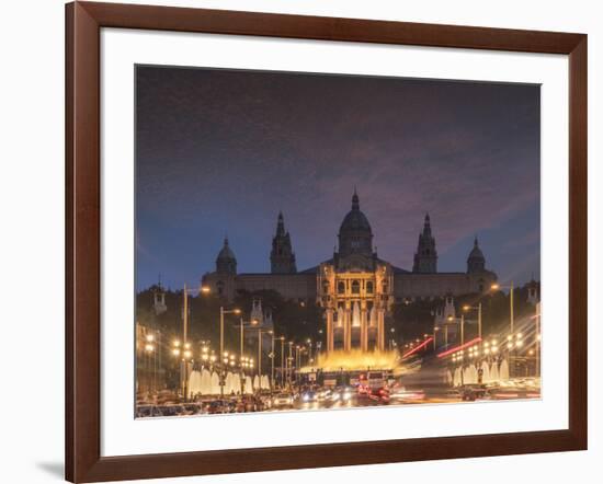 Montjuic, Barcelona, Catalonia, Spain, Europe-Angelo Cavalli-Framed Photographic Print