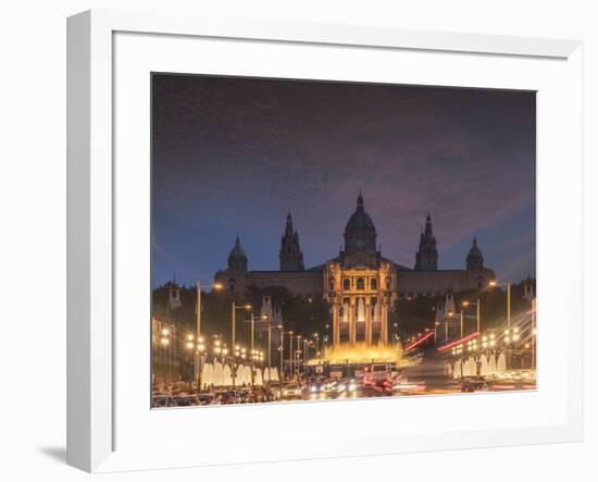Montjuic, Barcelona, Catalonia, Spain, Europe-Angelo Cavalli-Framed Photographic Print
