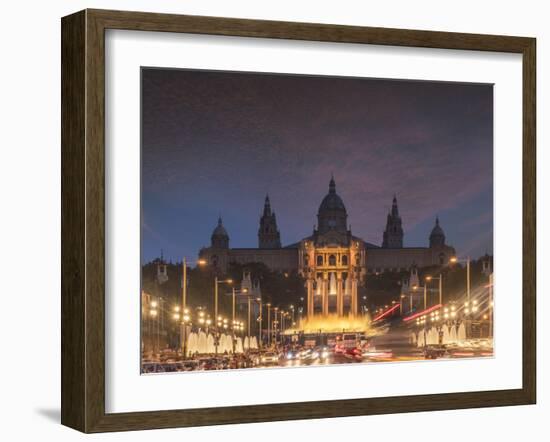 Montjuic, Barcelona, Catalonia, Spain, Europe-Angelo Cavalli-Framed Photographic Print